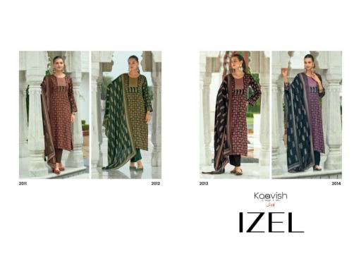 Kaavish Izel catalog salwar kameez material wholesale