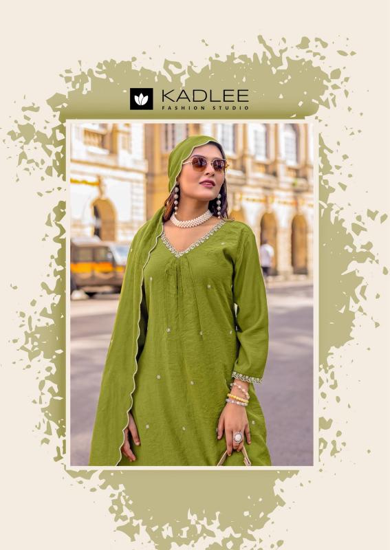 Kadlee Kesariya catalog designer kurtis wholesale online shopping