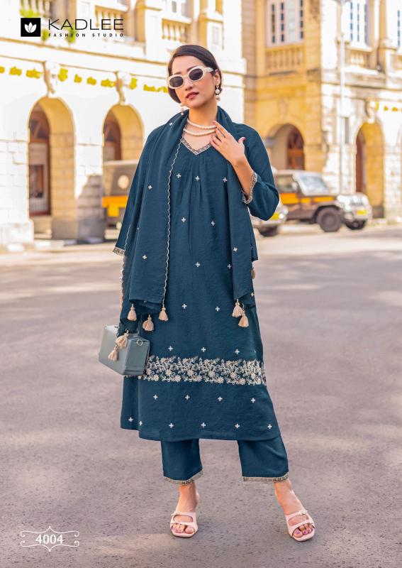 Kadlee Kesariya catalog designer kurtis wholesale online shopping