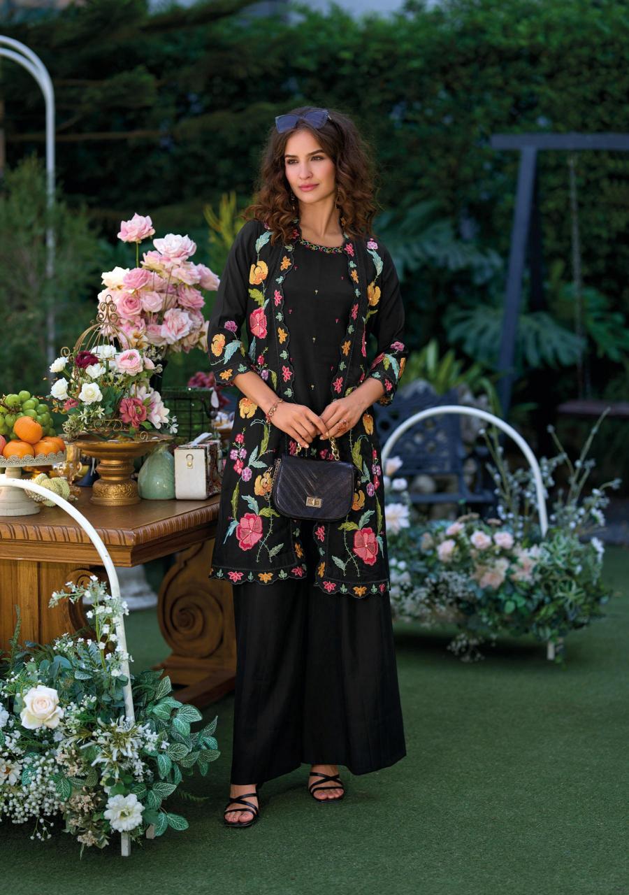 Kailee Fashion Bloom catalog viscose indo western