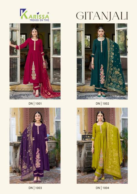 Karissa Gitanjali catalog designer kurtis wholesaler in jaipur