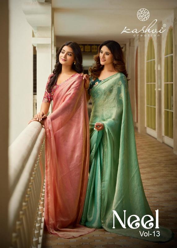 Kashvi Neel Vol 13 catalog sarees at wholesale price