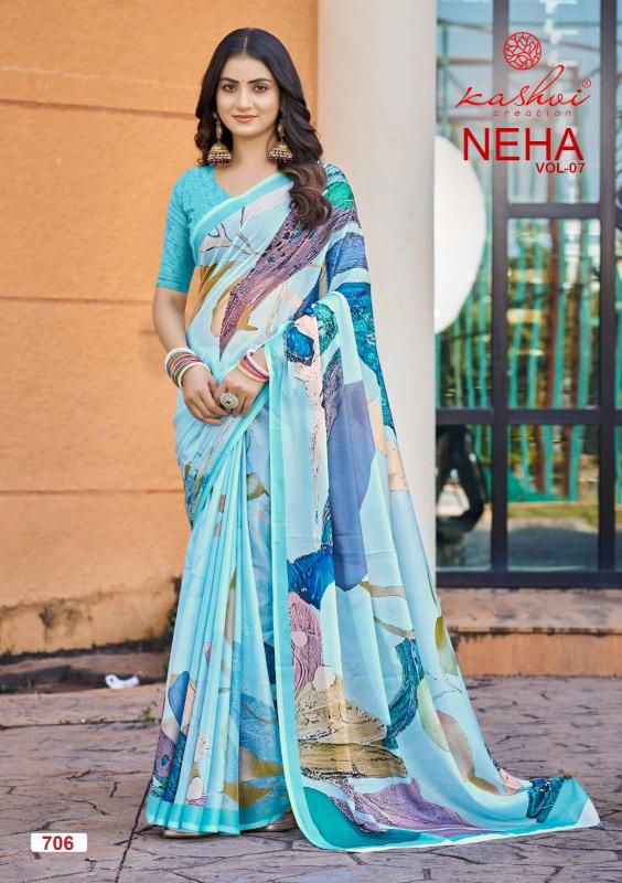 Kashvi Neha Vol 7 Catalog printed saree in surat