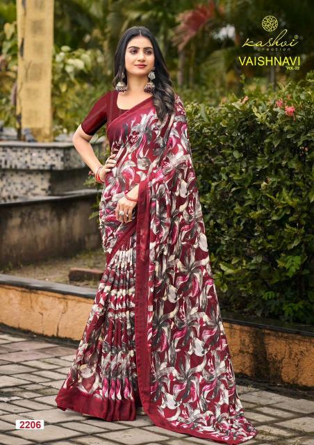 Kashvi Vaishnavi Vol 22 catalog saree bulk purchase
