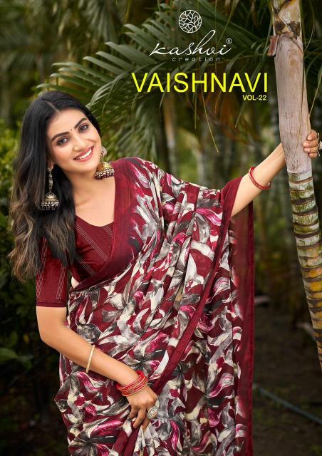 Kashvi Vaishnavi Vol 22 catalog saree bulk purchase