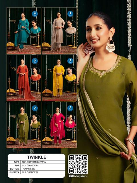 Kaya Twinkle catalog casual kurtis wholesale