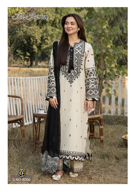 Keval Al Azara Vol 8 catalog pakistani lawn suits wholesale