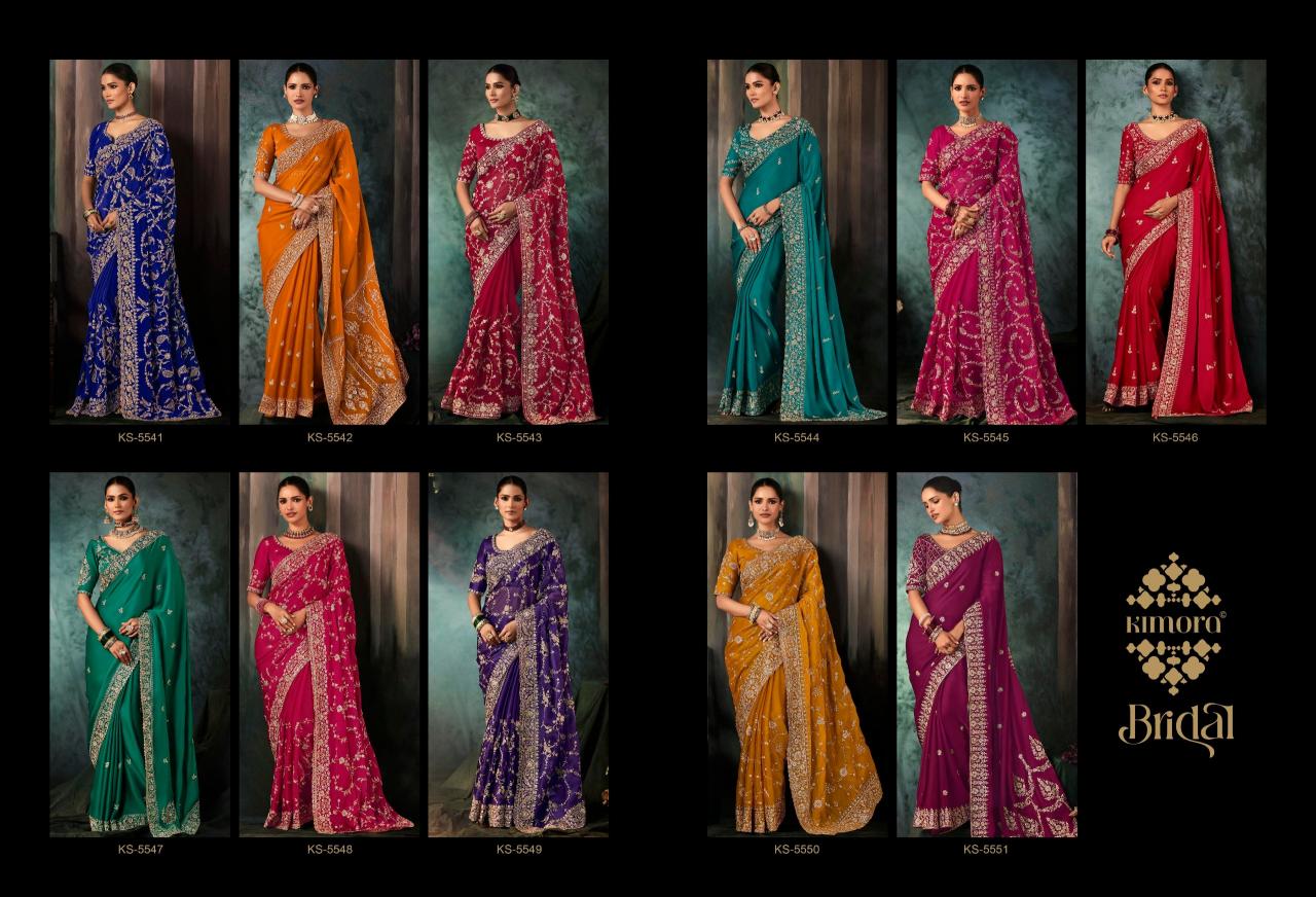 Kimora Bridal catalog anmol sarees surat