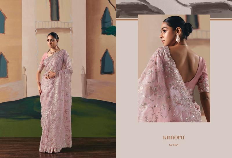Kimora Ceremony catalog saree market surat