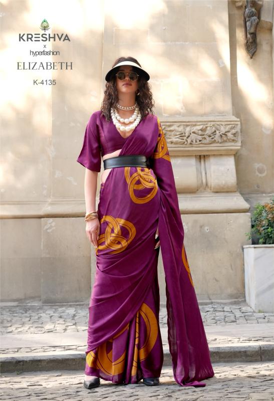 Kreshva Elizabeth catalog cheapest saree shop near me