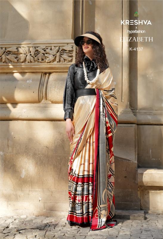 Kreshva Elizabeth catalog cheapest saree shop near me