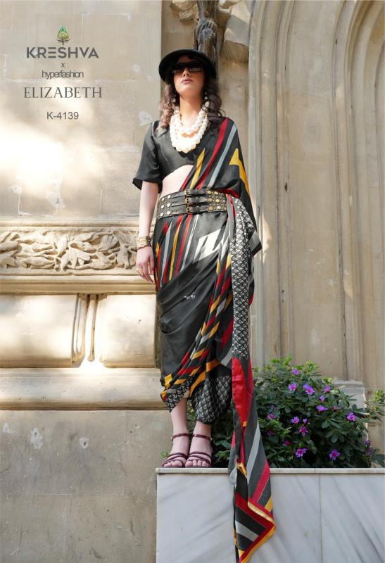 Kreshva Elizabeth catalog cheapest saree shop near me