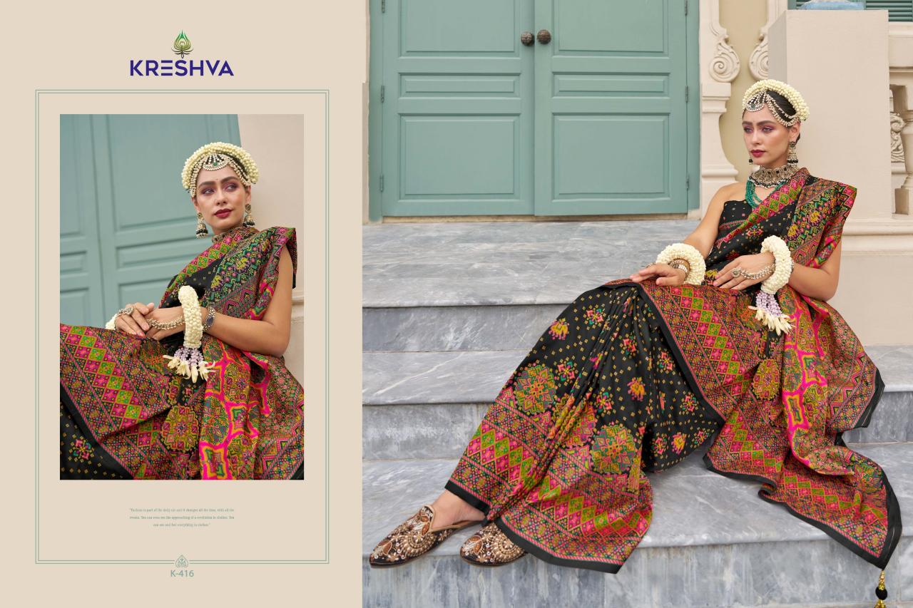 Kreshva Kashmir Vol 2 catalog banarasi saree manufacturers in surat