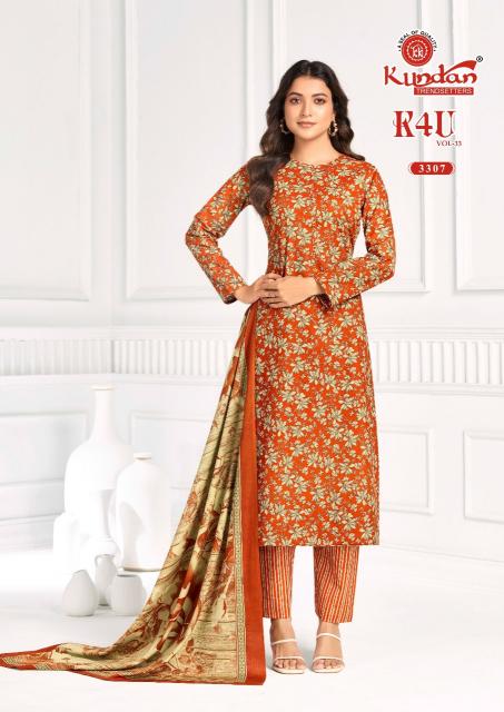 Kundan K4U Vol-33 – Kurti Pant With Dupatta - Wholesale Catalog