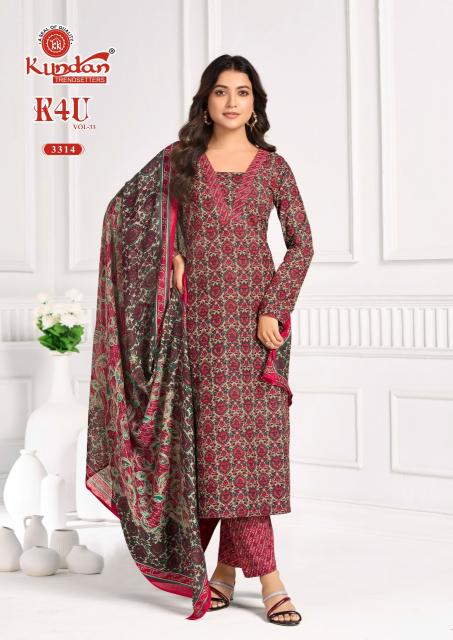 Kundan K4U Vol-33 – Kurti Pant With Dupatta - Wholesale Catalog