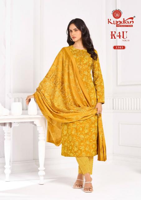Kundan K4U Vol-33 – Kurti Pant With Dupatta - Wholesale Catalog