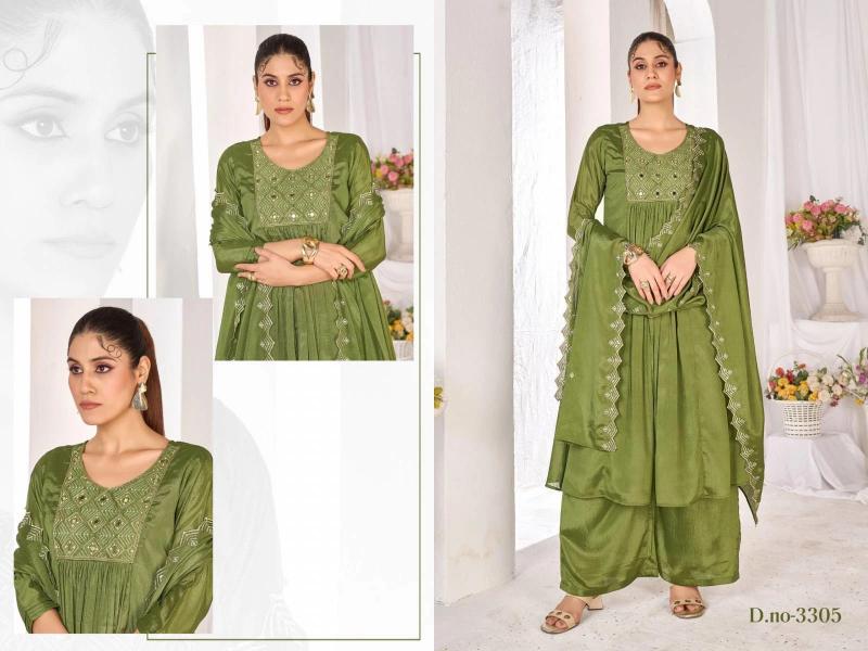 Ladies Flavour 3302, 3305 & 3309 catalog kurti wholesaler in jaipur