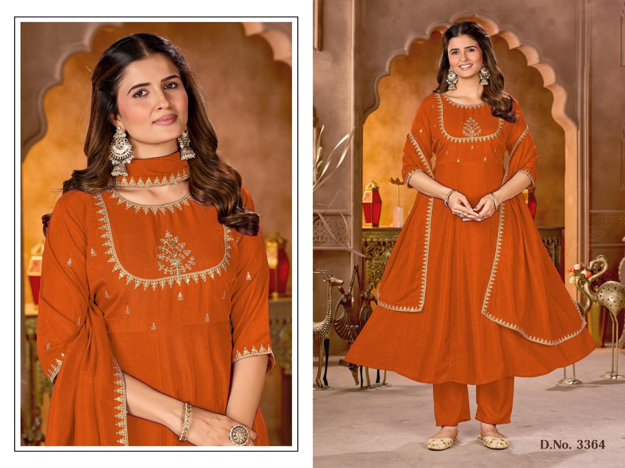 Ladies Flavour 3361 To 3364 catalog kurti wholesaler near me