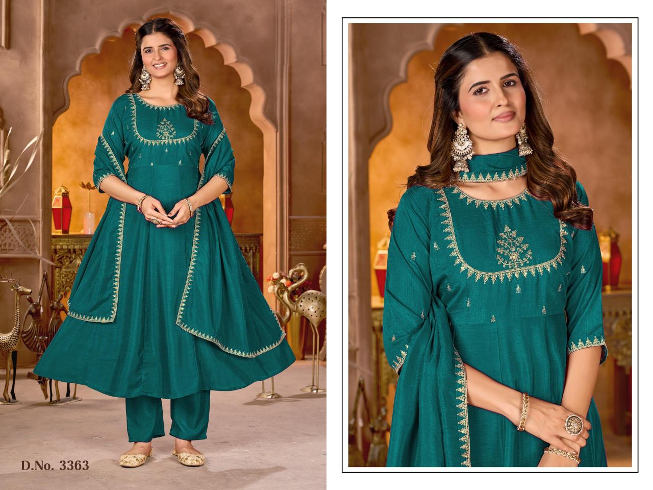 Ladies Flavour 3361 To 3364 catalog kurti wholesaler near me