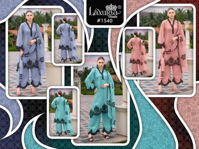 Laxuria Trendz 1540 catalog pakistani suits in dubai