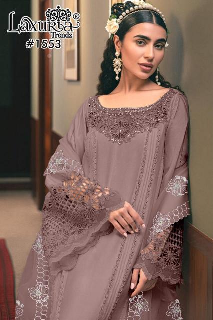 Laxuria Trendz 1553 catalog pakistani suits wholesale in pakistan