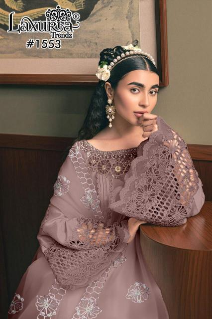 Laxuria Trendz 1553 catalog pakistani suits wholesale in pakistan