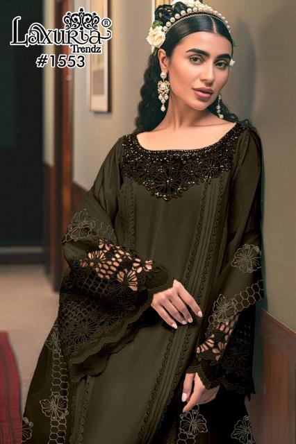 Laxuria Trendz 1553 catalog pakistani suits wholesale in pakistan
