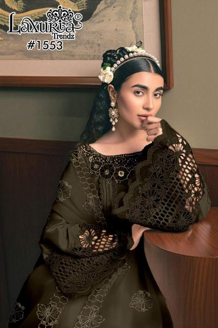 Laxuria Trendz 1553 catalog pakistani suits wholesale in pakistan