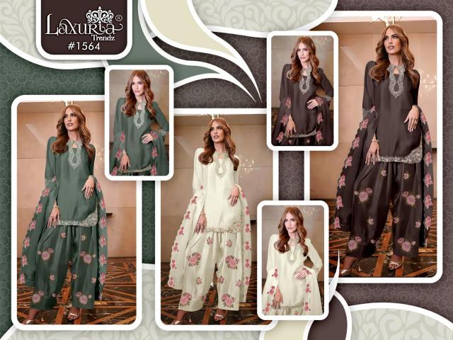 Laxuria Trendz 1564 catalog pakistani suits everyday