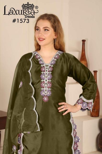Laxuria Trendz 1573 catalog pakistani suits wholesalers