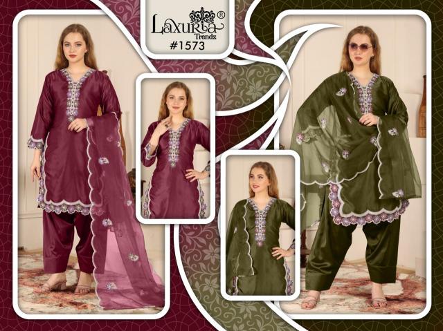 Laxuria Trendz 1573 catalog pakistani suits wholesalers