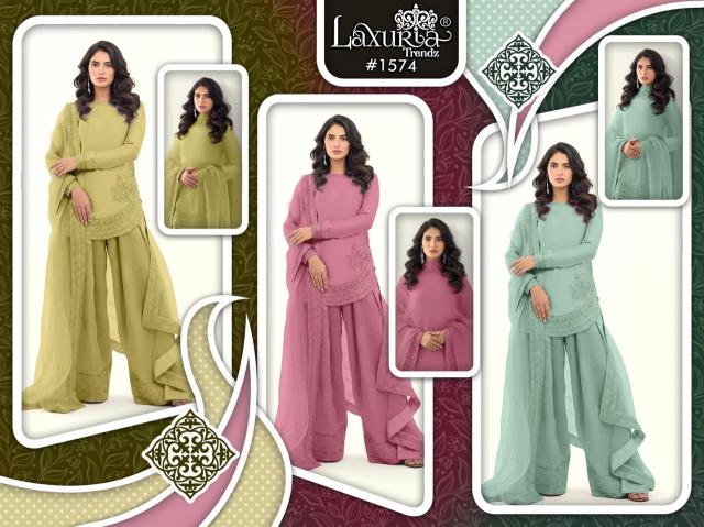 Laxuria Trendz 1574 catalog pakistani suits vjv fashion