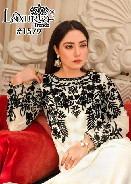 Laxuria Trendz 1579 catalog new collection of pakistani suits