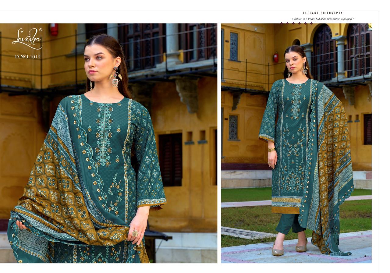 Levisha Madhubala Vol 10 catalog cotton dress materials wholesale in vijayawada