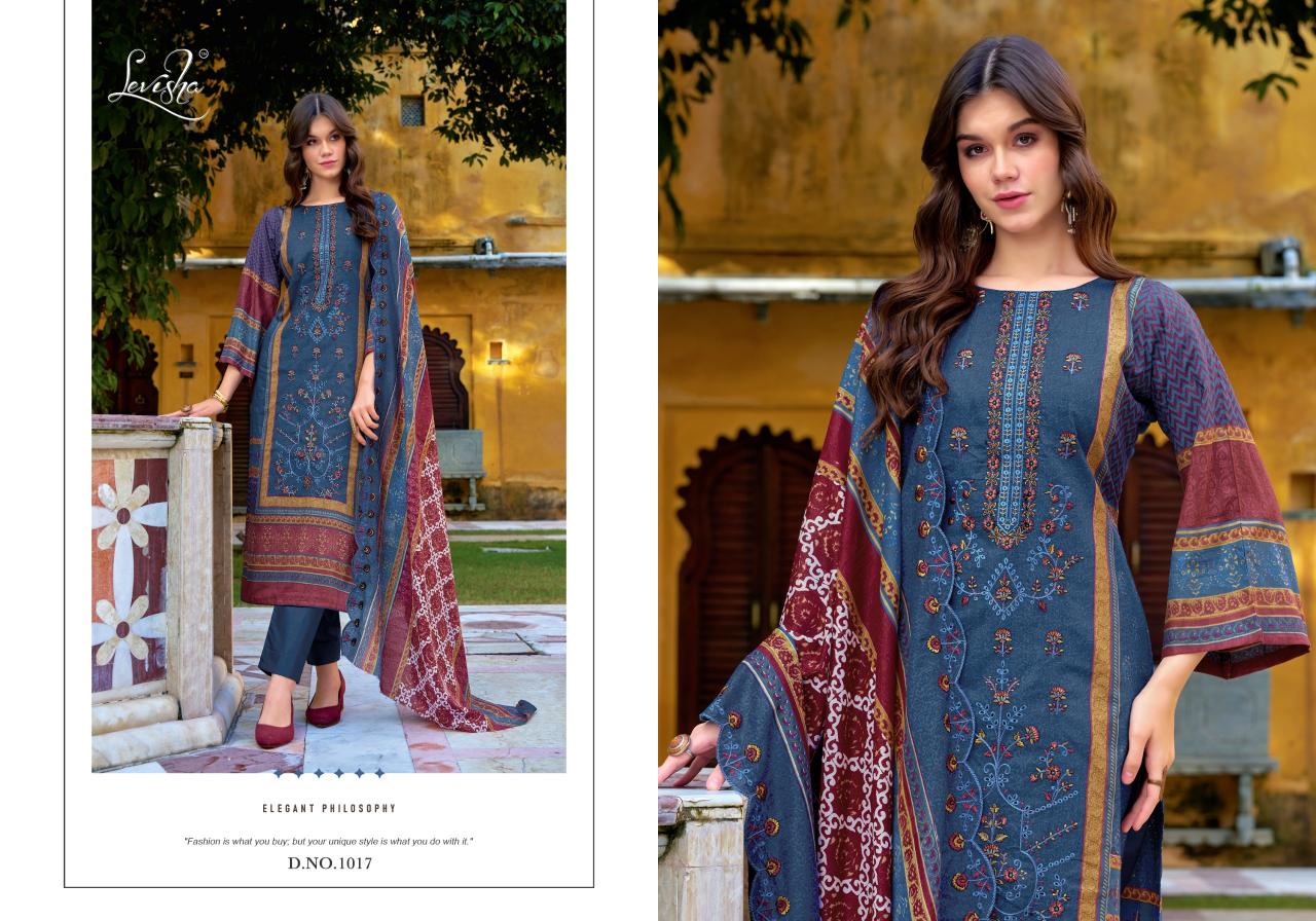 Levisha Madhubala Vol 10 catalog cotton dress materials wholesale in vijayawada