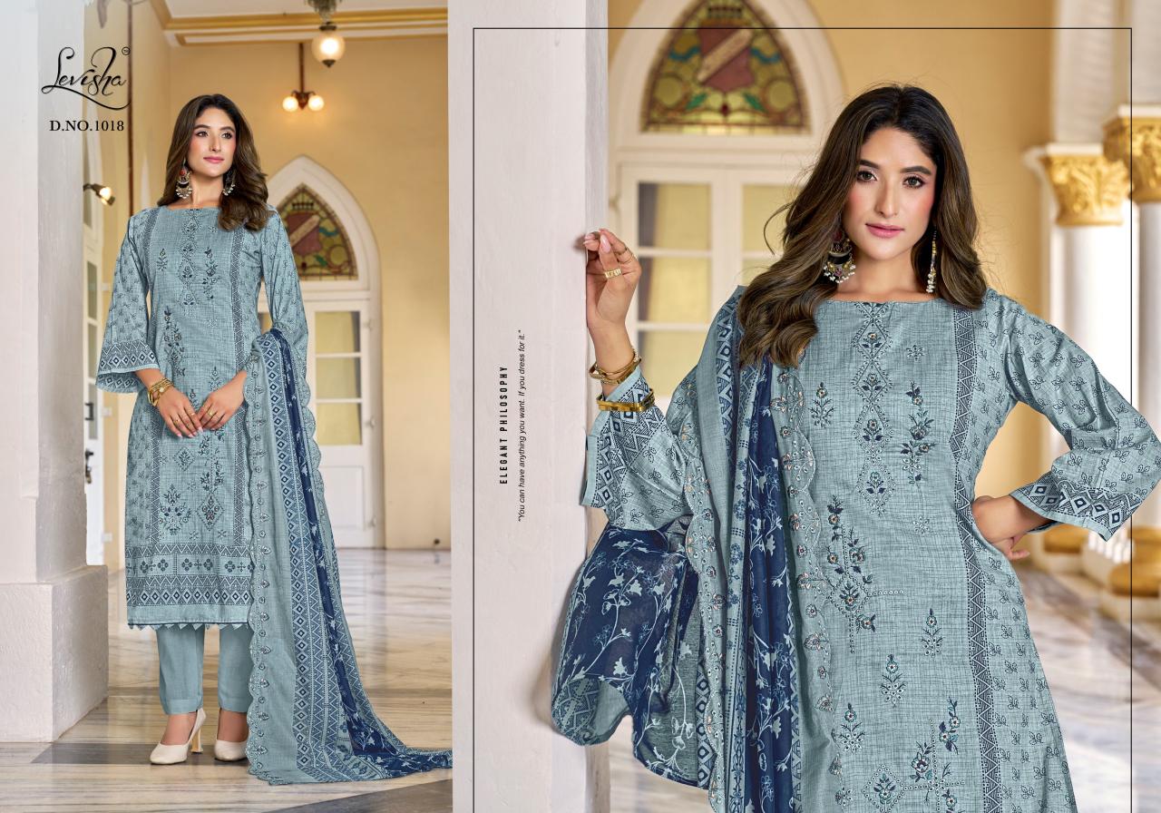 Levisha Madhubala Vol 10 catalog cotton dress materials wholesale in vijayawada