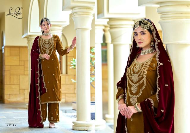 Levisha Riwaaz Vol 2 catalog wholesale dress material dealers in surat