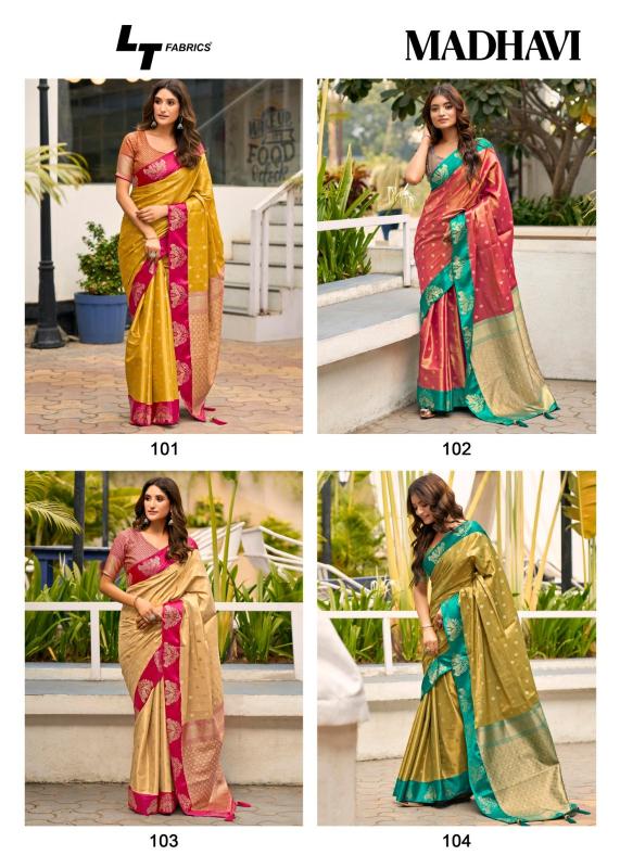 Lt Madhavi Catalog wholesale cloth dealers in surat