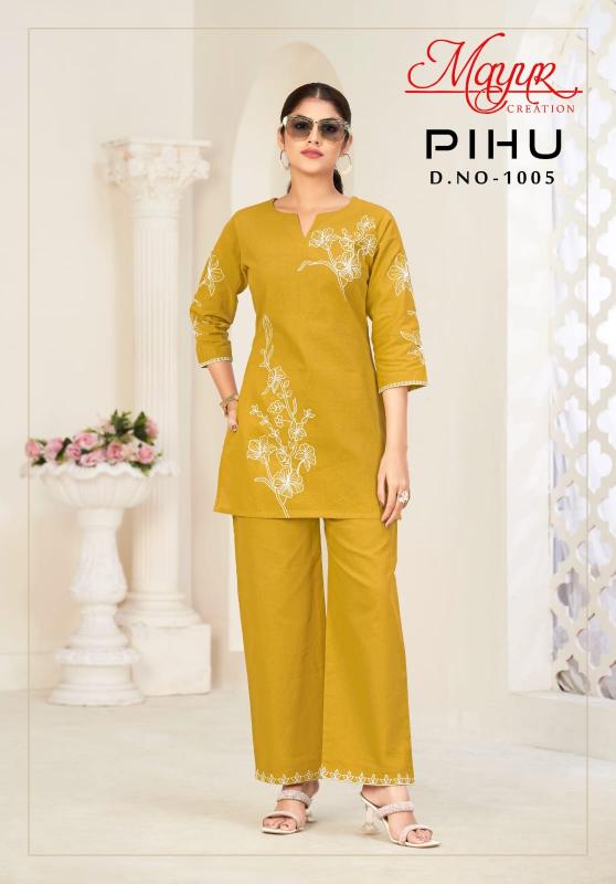 Mayur Pihu Vol-1 – Cord Set - Wholesale Catalog