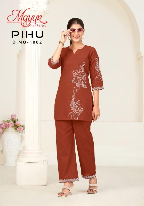 Mayur Pihu Vol-1 – Cord Set - Wholesale Catalog