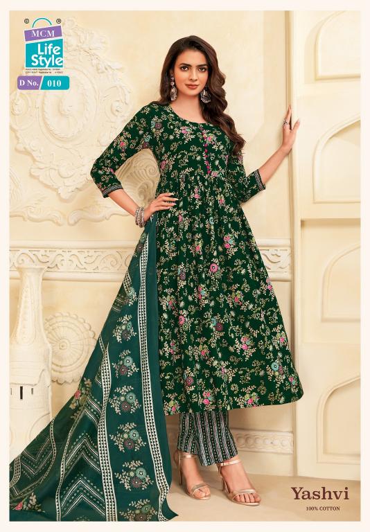 MCM Yashvi Vol-1 – Anarkali Style Kurti Pant With Dupatta - Wholesale Catalog