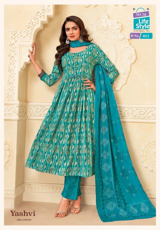 MCM Yashvi Vol-1 – Anarkali Style Kurti Pant With Dupatta - Wholesale Catalog
