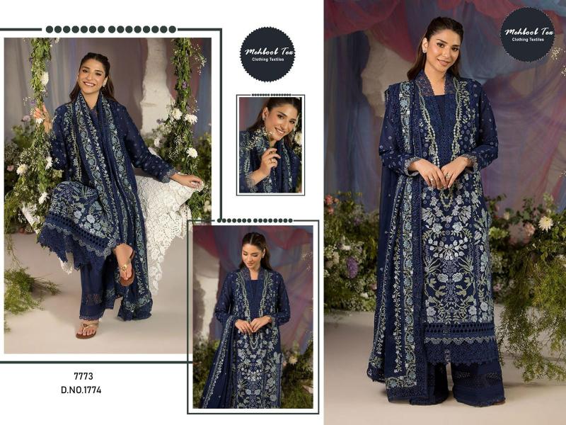 Mehboob Tex 1774 catalog pakistani suits in bandra west