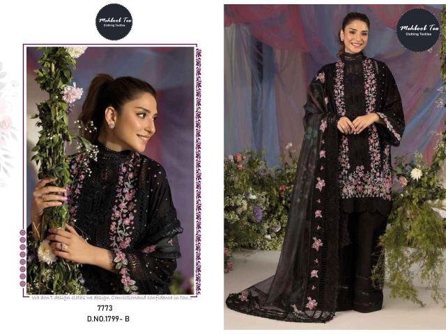 Mehboob Tex 1799 A To C catalog pakistani cotton suits wholesale
