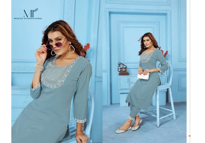 Moksh International Goldy vol 1 0.1 catalog wholesale party wear kurtis online
