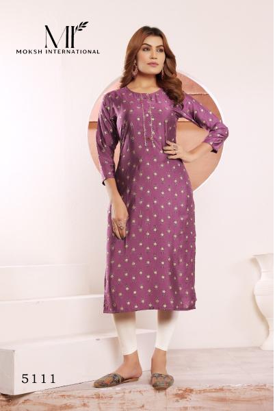 Moksh International Star Vol 1 catalog nepal ladies kurti wholesalers