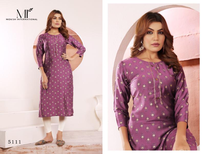 Moksh International Star Vol 1 catalog nepal ladies kurti wholesalers