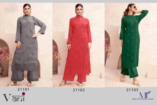 Moksh International Vani Vol 1 catalog mumbai kurti wholesale market