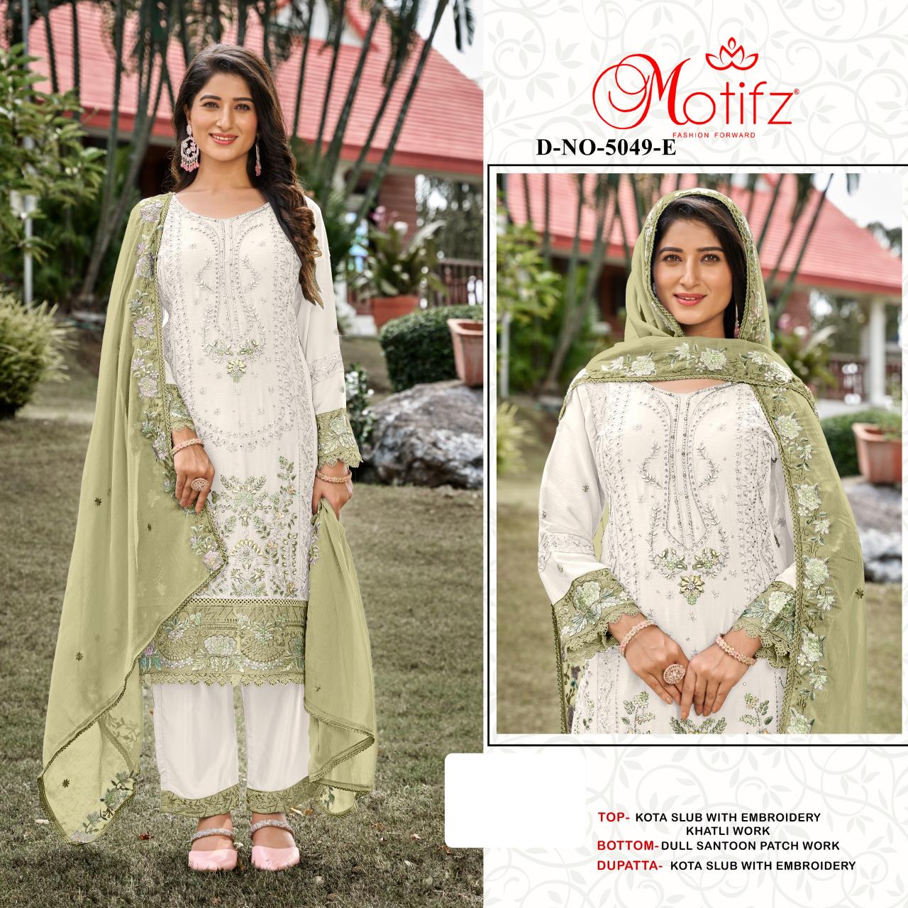 Motifz 5049 catalog pakistani suits dealer