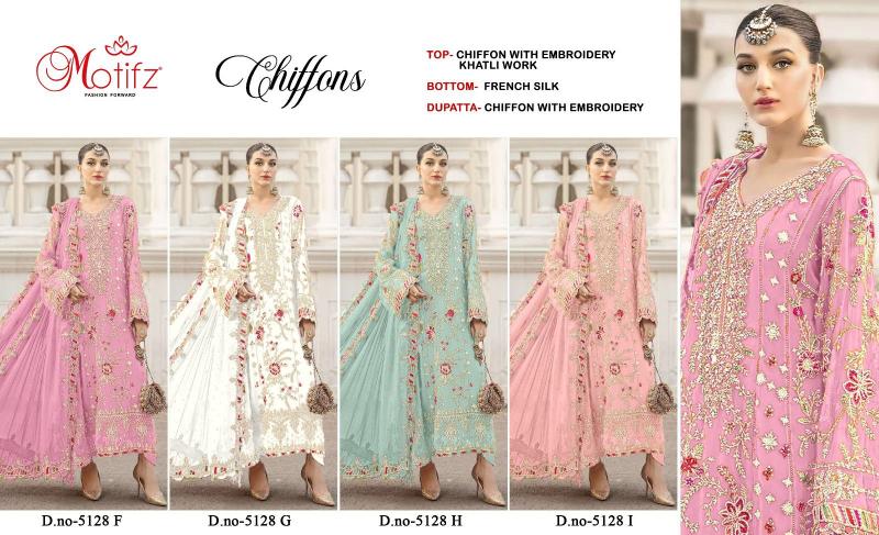 Motifz 5128 catalog wholesale pakistani designer suits